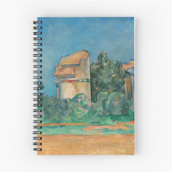 Item preview, The Pigeon Tower at Bellevue by Paul Cézanne: Post Impressionist Landscape Poster designed and sold by artofuniverse.