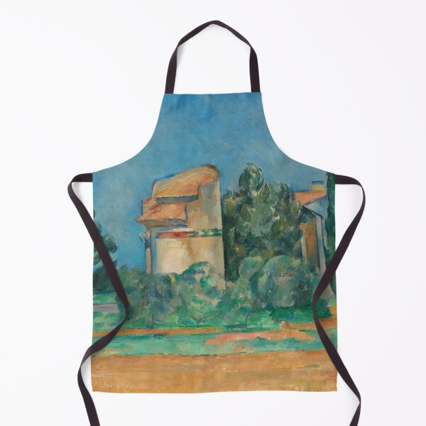 Item preview, The Pigeon Tower at Bellevue by Paul Cézanne: Post Impressionist Landscape Poster designed and sold by artofuniverse.