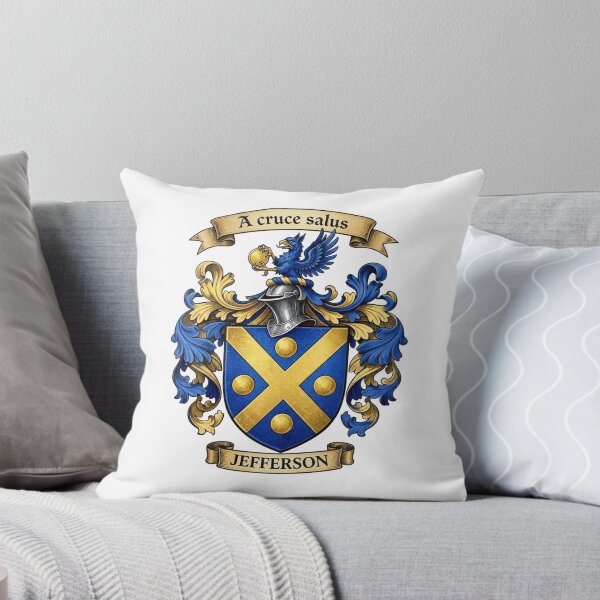 Item preview, The Jefferson Family Coat of Arms designed and sold by BagTown Clans.