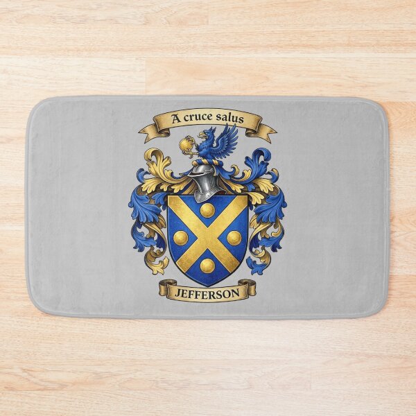 Item preview, The Jefferson Family Coat of Arms designed and sold by BagTown Clans.