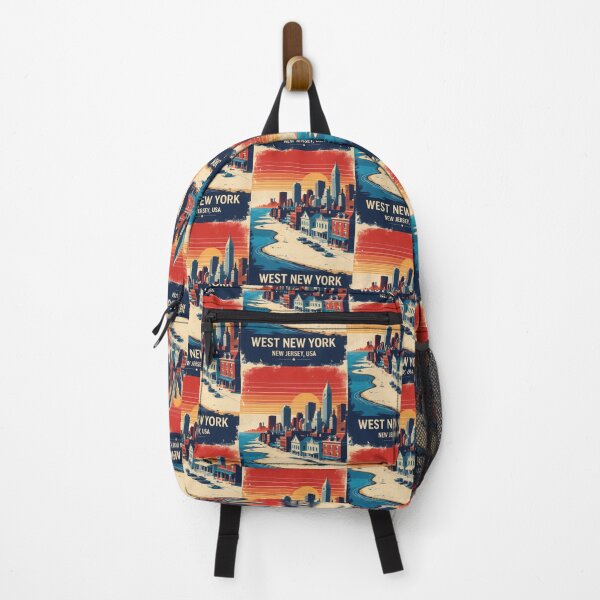 Item preview, West New York New Jersey 1950s USA Vintage Travel Tourism designed and sold by TravelersGems.