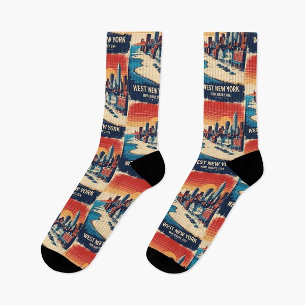 Item preview, West New York New Jersey 1950s USA Vintage Travel Tourism designed and sold by TravelersGems.