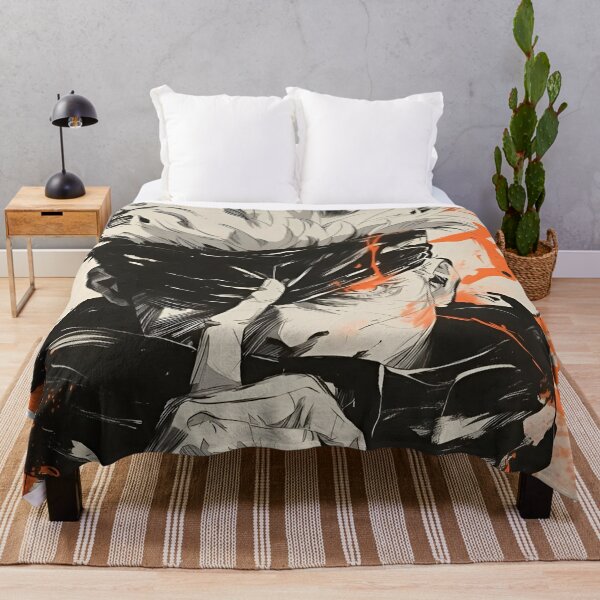 Item preview, Focused Strike – Dynamic Anime Illustration designed and sold by Dyan4.