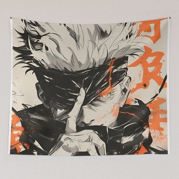 Item preview, Focused Strike – Dynamic Anime Illustration designed and sold by Dyan4.