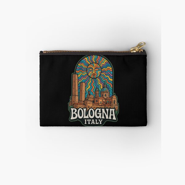 Item preview, Bologna Italy Trippy Art Travel designed and sold by TomFrontierArt.