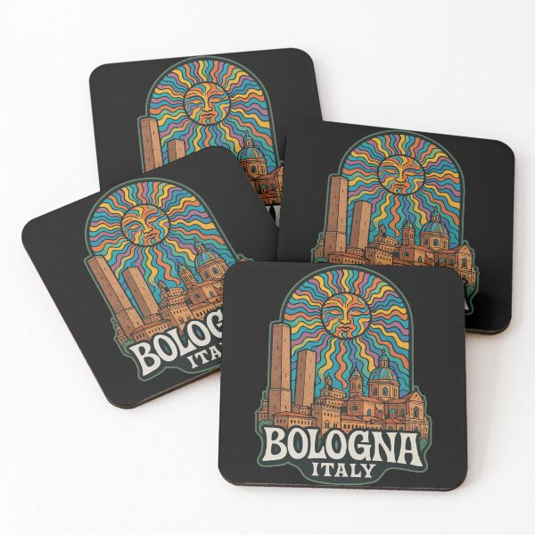 Item preview, Bologna Italy Trippy Art Travel designed and sold by TomFrontierArt.
