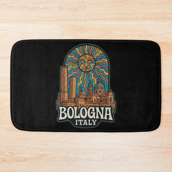 Item preview, Bologna Italy Trippy Art Travel designed and sold by TomFrontierArt.
