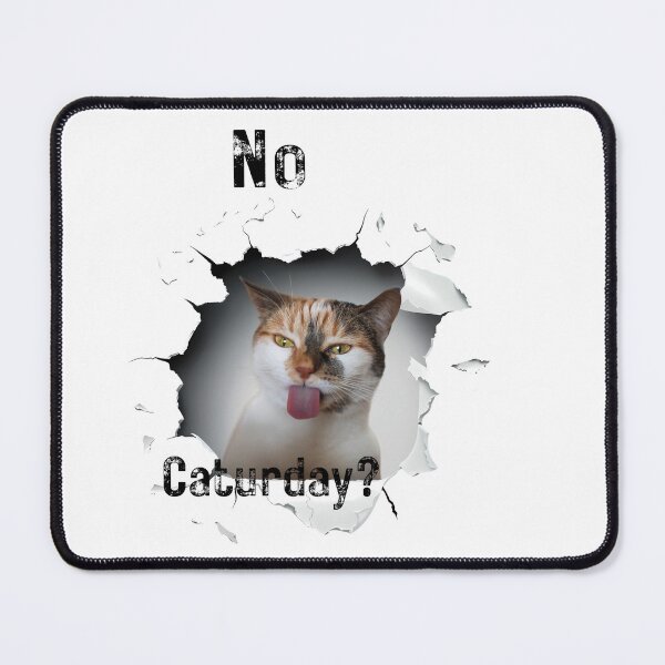 Item preview, No Caturday? designed and sold by ErbilK.