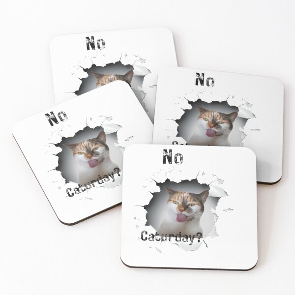 Item preview, No Caturday? designed and sold by ErbilK.