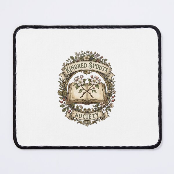 Item preview, Kindred Spirits Society Anne of Green Gables Book Floral Crest designed and sold by Fenay Designs.