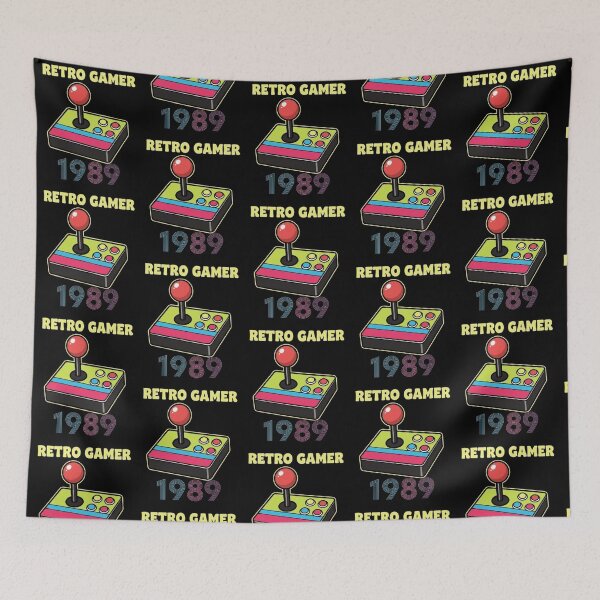 Item preview, Retro Gamer 1989 – Arcade Joystick Design designed and sold by Dogandesighn.