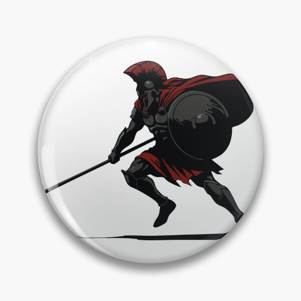 Item preview, Spartan Shadow and Spear Mascot Spartan Stealth designed and sold by PixelStudioBe.