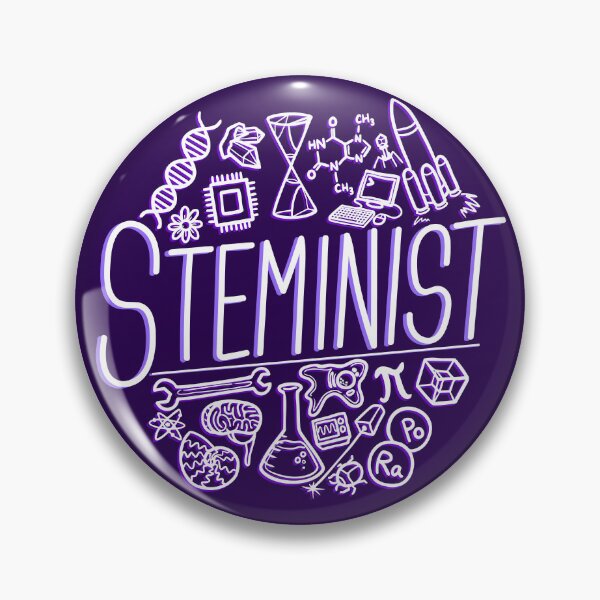Item preview, STEMinist (Dark theme) designed and sold by KetrinaDrawsALot.