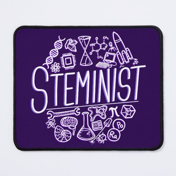Item preview, STEMinist (Dark theme) designed and sold by KetrinaDrawsALot.