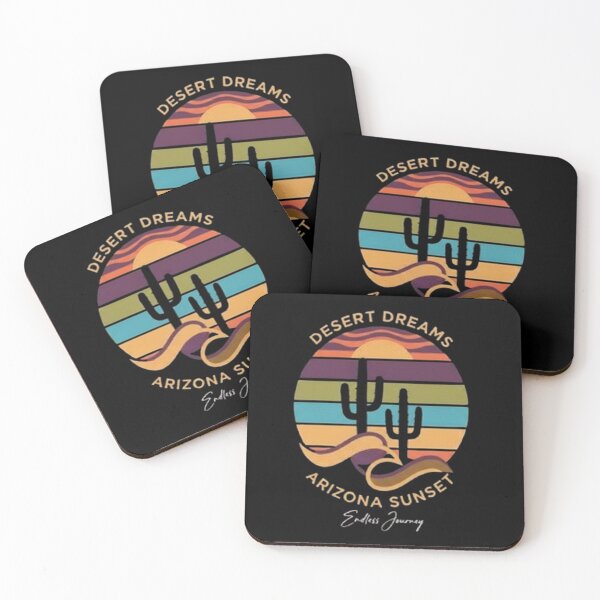 Item preview, Desert Dreams – Arizona Sunset Landscape designed and sold by Dogandesighn.