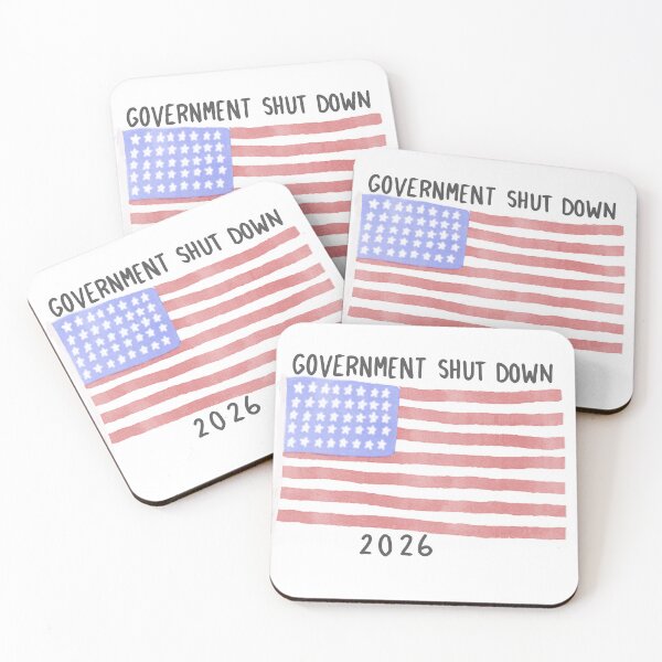 Item preview, Government shut down 2026 designed and sold by elizabeth web ✿.