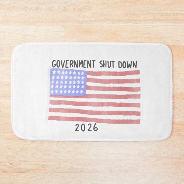 Item preview, Government shut down 2026 designed and sold by elizabeth web ✿.