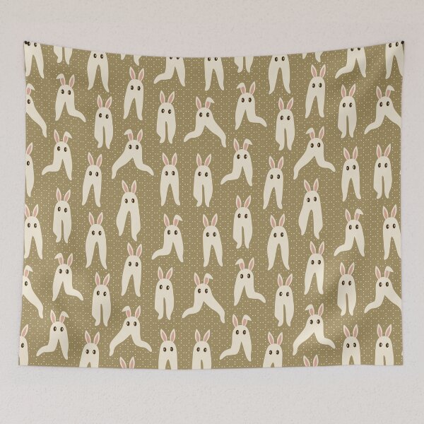 Item preview, Fresno Nightcrawler Easter Bunnies // Golden Moss designed and sold by Becca Alessi.