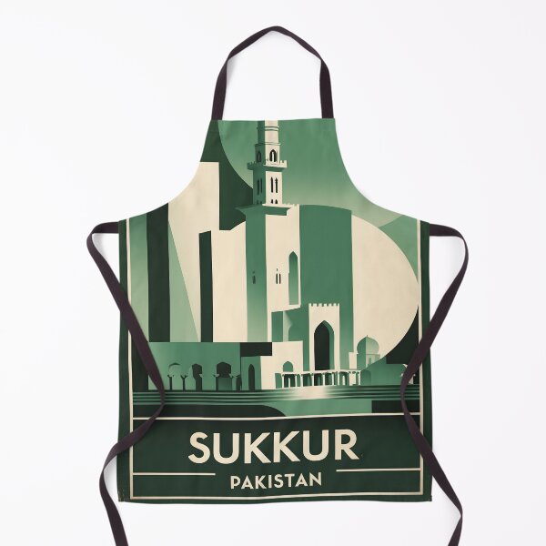 Item preview, Sukkur Pakistan Retro Vintage Travel Souvenir designed and sold by TravelersGems.