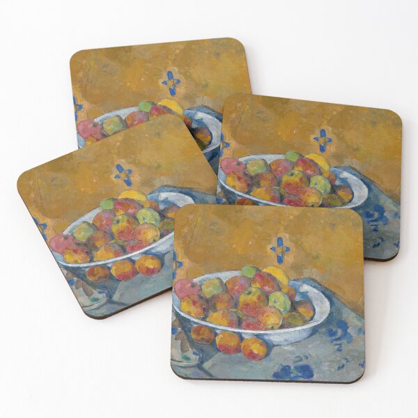 Item preview, The Plate of Apples by Paul Cézanne: Post Impressionist Kitchen Still Life Poster designed and sold by artofuniverse.