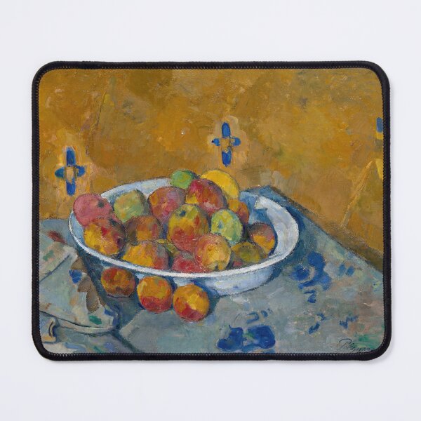 Item preview, The Plate of Apples by Paul Cézanne: Post Impressionist Kitchen Still Life Poster designed and sold by artofuniverse.