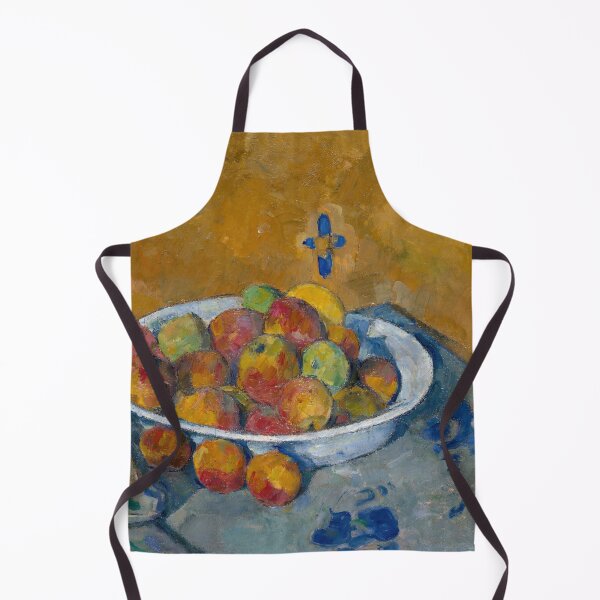 Item preview, The Plate of Apples by Paul Cézanne: Post Impressionist Kitchen Still Life Poster designed and sold by artofuniverse.