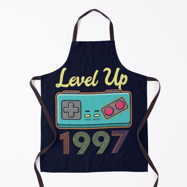Item preview, Level Up 1997 – Retro Game Controller Design designed and sold by Dogandesighn.