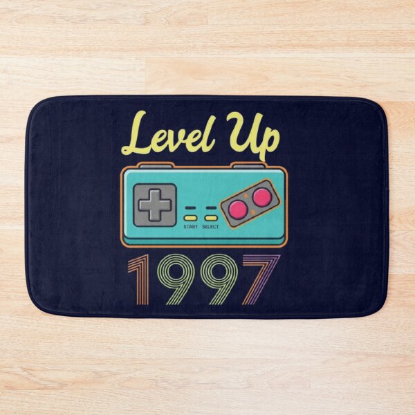 Item preview, Level Up 1997 – Retro Game Controller Design designed and sold by Dogandesighn.
