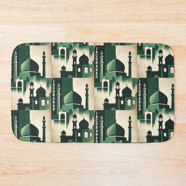 Item preview, Jacobabad Pakistan Retro Vintage Travel Souvenir designed and sold by TravelersGems.