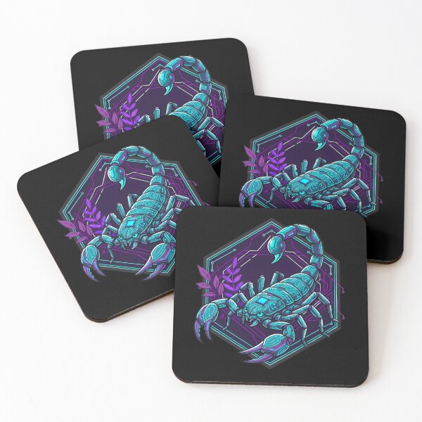 Item preview, Cybernetic Mecha Scorpion - Futuristic Sci-Fi Circuitry Graphic designed and sold by AbulailArt.
