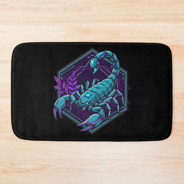 Item preview, Cybernetic Mecha Scorpion - Futuristic Sci-Fi Circuitry Graphic designed and sold by AbulailArt.