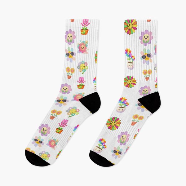 Artikelvorschau, Fröhlicher Garten: Niedliche Kawaii-Blumenfreunde-Kollektion entworfen und verkauft von The sticker haven.