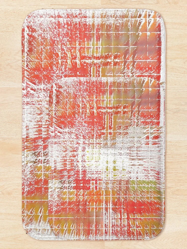 Thumbnail 5 of 6, Bath Mat, Active Mind designed and sold by Andy Rhodes Art.