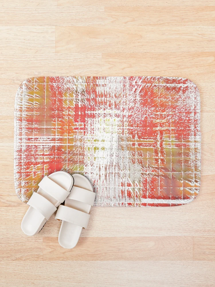 Thumbnail 1 of 6, Bath Mat, Active Mind designed and sold by Andy Rhodes Art.