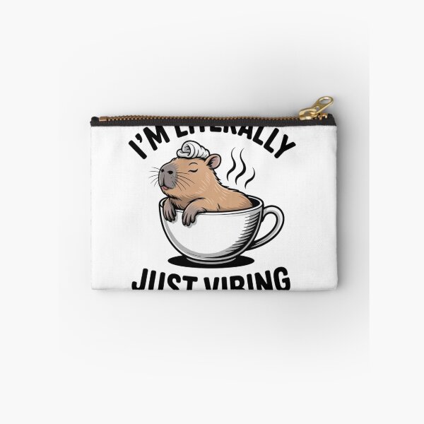 Item preview, Zen Capybara Chilling In Mint Teacup Funny Art designed and sold by Mr-wow.