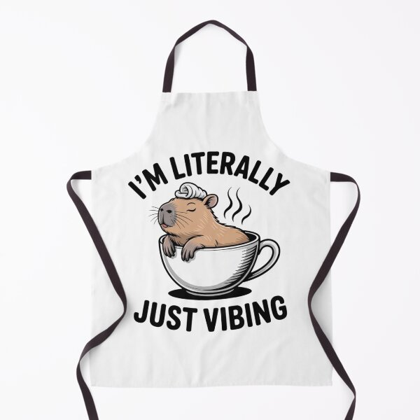 Item preview, Zen Capybara Chilling In Mint Teacup Funny Art designed and sold by Mr-wow.