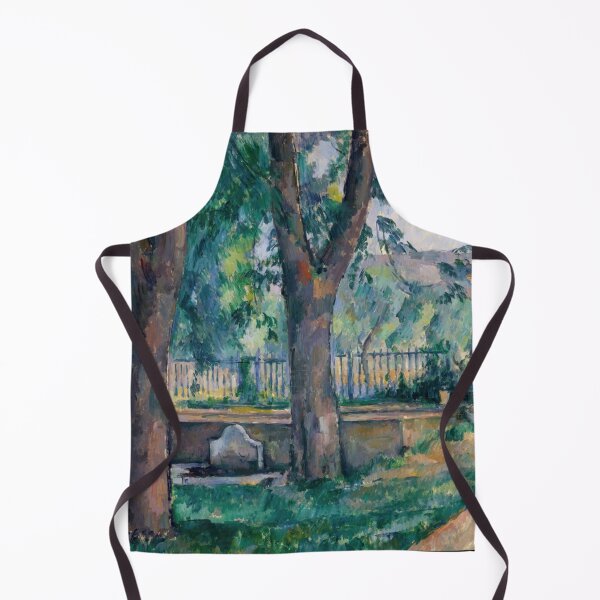 Item preview, The Pool at Jas De Bouffan by Paul Cézanne: Serene Landscape Poster designed and sold by artofuniverse.
