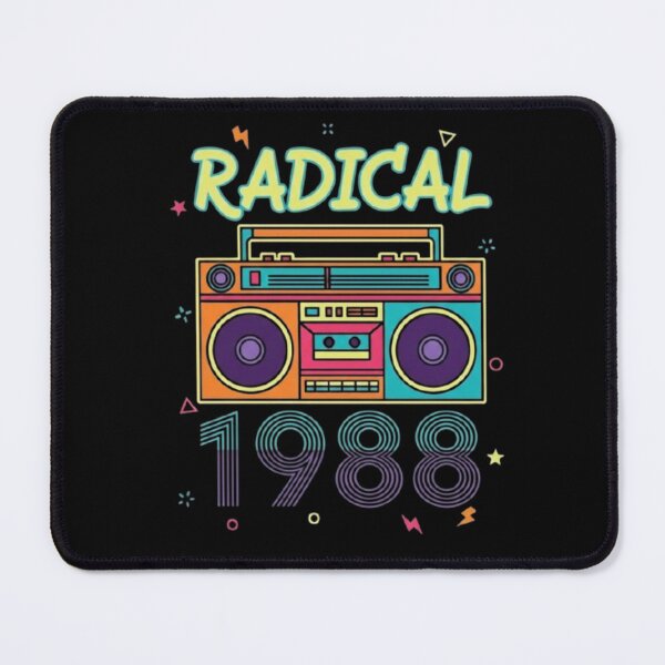 Item preview, Radical 1988 – Retro Boombox Neon Design designed and sold by Dogandesighn.