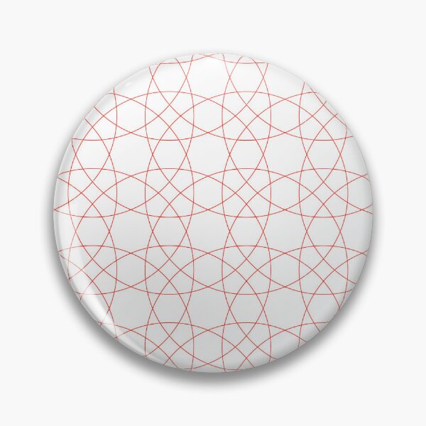 Item preview, Red Abstract Interlaced Geometric Waves Pattern designed and sold by SurfaceLab.