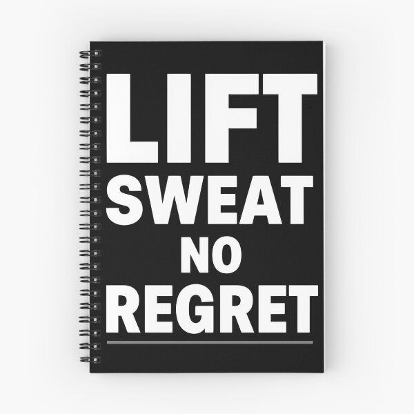 Item preview, Cita motivadora para el gimnasio: levanta, suda, no te arrepientas designed and sold by Katzpy.