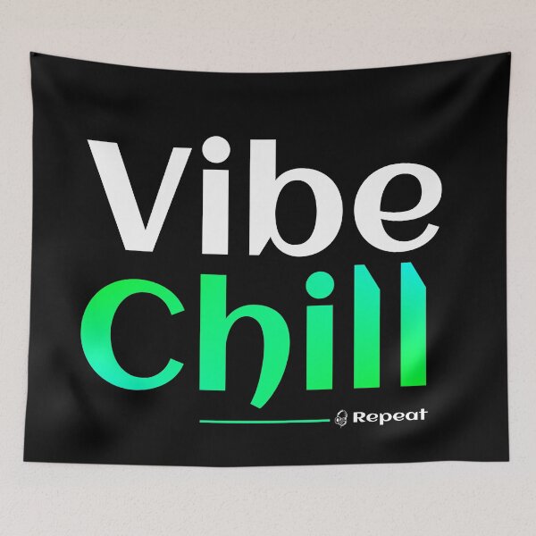 Item preview, Vibe. Chill. Repeat. designed and sold by TheFineShirt.