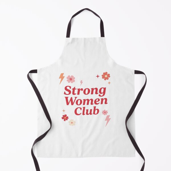 Item preview, Strong Women Club Retro Groovy Floral - Empowerment Quote designed and sold by Unsololugar.