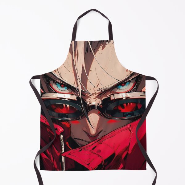 Item preview, Crimson Focus – Intense Anime Portrait designed and sold by Dyan4.