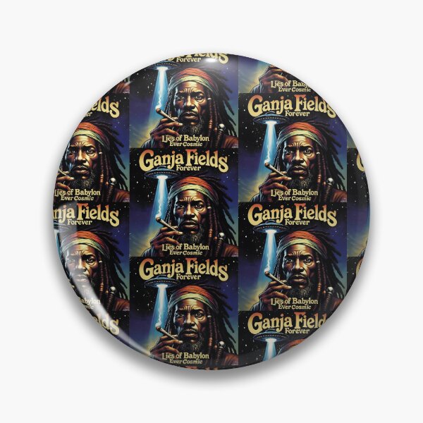 Item preview, Ganja Fields Forever - Lies of Babylon Ever Cosmic  designed and sold by ToadfreakMcGee123.