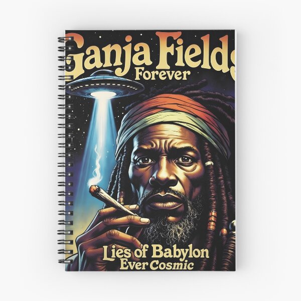 Item preview, Ganja Fields Forever - Lies of Babylon Ever Cosmic  designed and sold by ToadfreakMcGee123.