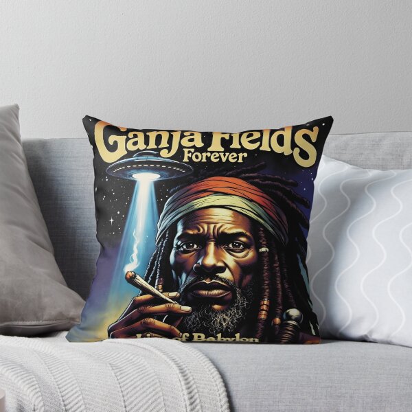 Item preview, Ganja Fields Forever - Lies of Babylon Ever Cosmic  designed and sold by ToadfreakMcGee123.