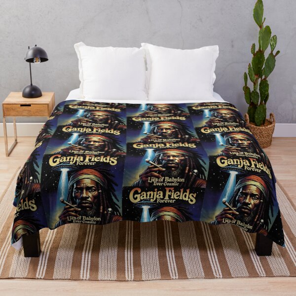 Item preview, Ganja Fields Forever - Lies of Babylon Ever Cosmic  designed and sold by ToadfreakMcGee123.