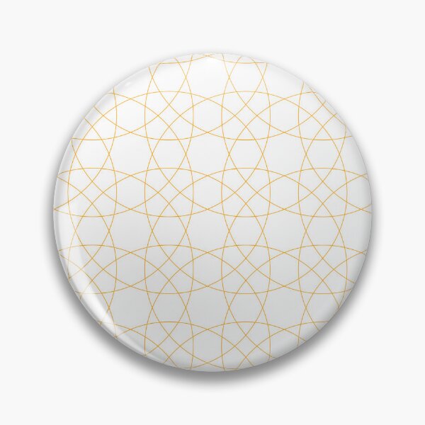 Item preview, Golden Abstract Interlaced Geometric Waves Pattern designed and sold by SurfaceLab.