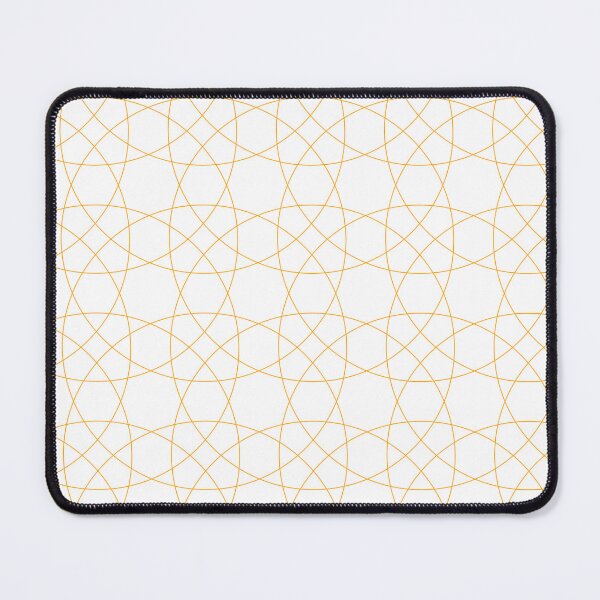 Item preview, Golden Abstract Interlaced Geometric Waves Pattern designed and sold by SurfaceLab.