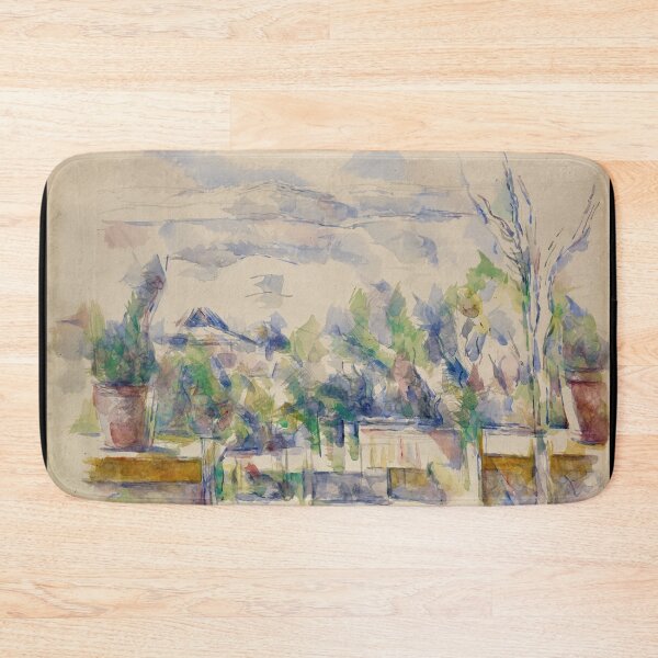 Item preview, The Terrace at the Garden at Les Lauves by Paul Cézanne: Fine Art Poster designed and sold by artofuniverse.